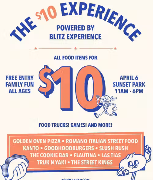 The $10 Experience Event Image