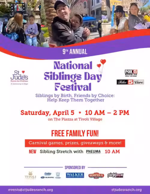 National Sibling Day Festival Event Image