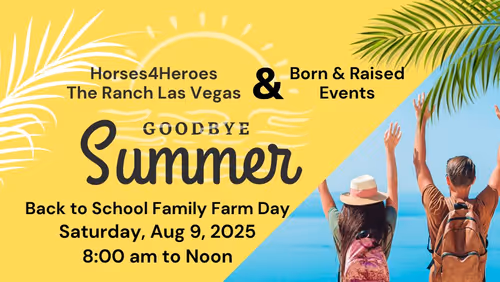 Back to School Family Farm Day Event Image