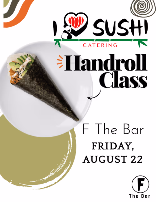 I Heart Sushi: Handroll Class Event Image