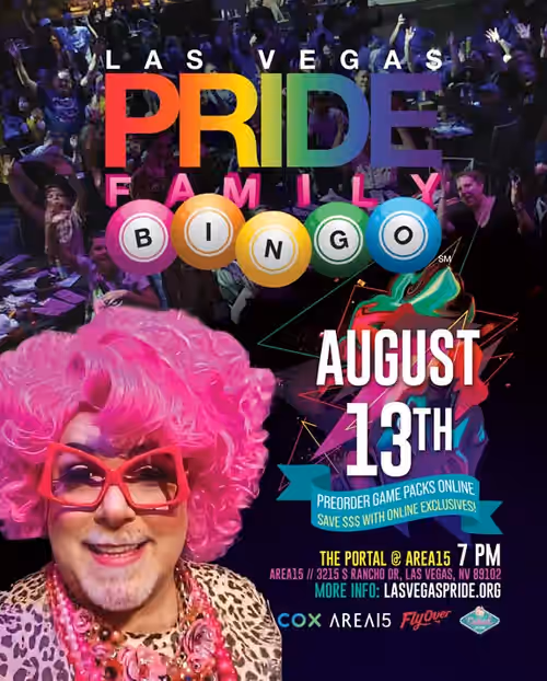 PRIDE Family Bingo Event Image