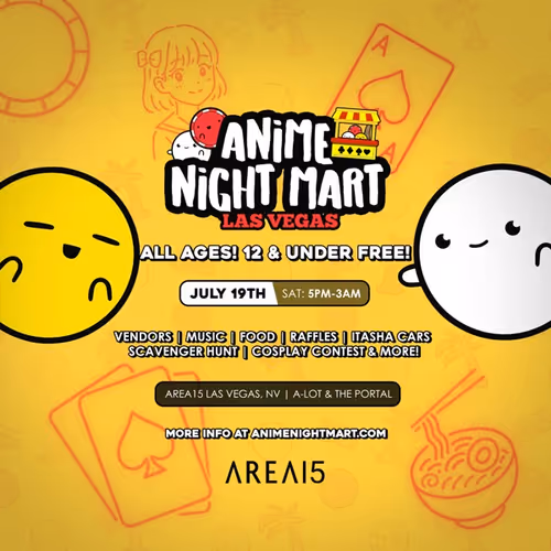 Anime Night Mart Las Vegas Event Image