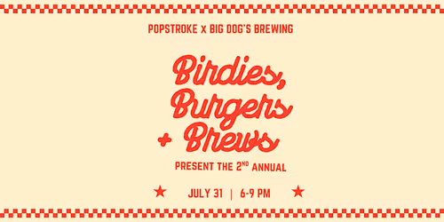 Birdies, Burgers & Brews Event Image