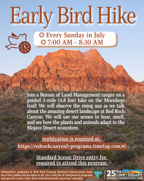 Early Bird Hike Event Image
