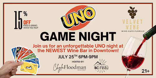 UNO Night Out: Cards, Connections & Chill Vibes! Event Image