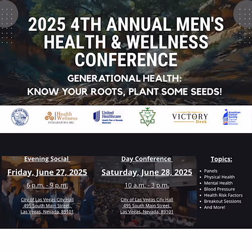2025 Men's Health & Wellness Conference Event Image