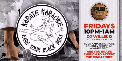 Karate Karaoke Fridays Event Image