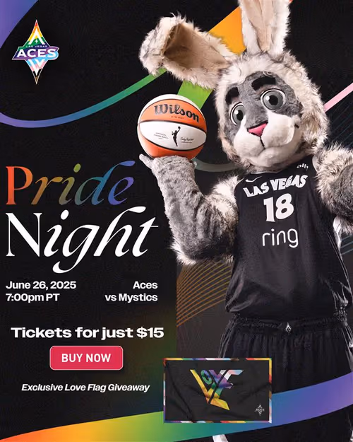 Las Vegas Aces Pride Night! Event Image