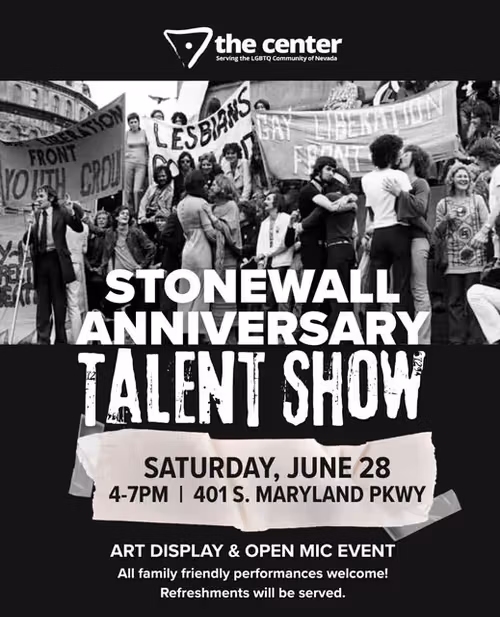 Stonewall Anniversary Talent Show Event Image