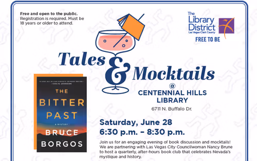 Tails & Mocktails Book Club Event Image