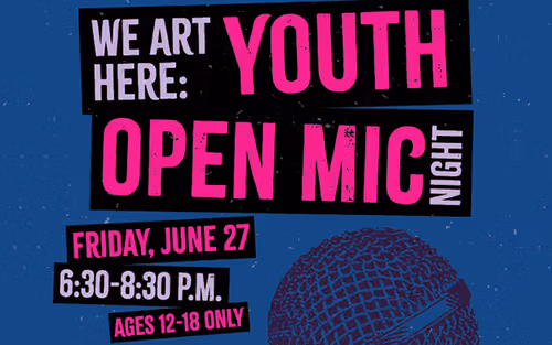Youth Open Mic Night Event Image